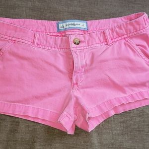 Abercrombie pink shorts size 4